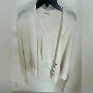 Women's cardigan sweater.